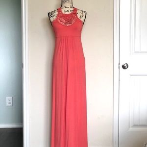 NWT Tommy Bahama Tambour Crochet Maxi Dress